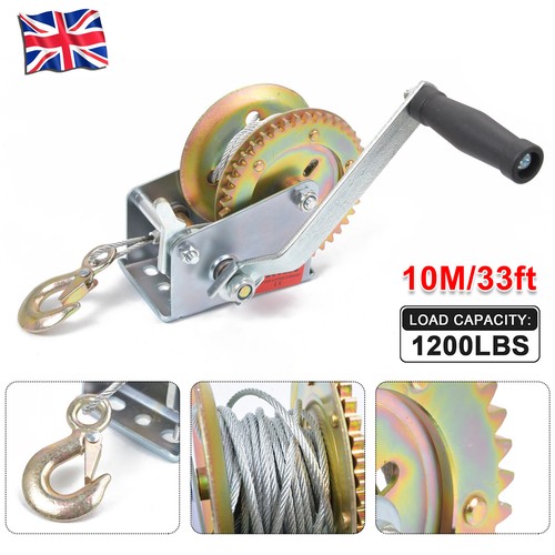 Manual hand winch1200lbs - manual,