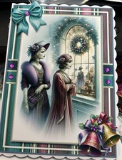 Handcrafted 3D Christmas Card