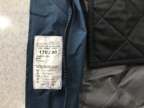 Wet weather jacket - wet,