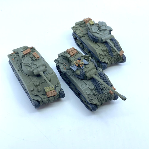 American sherman tank platoon - american,