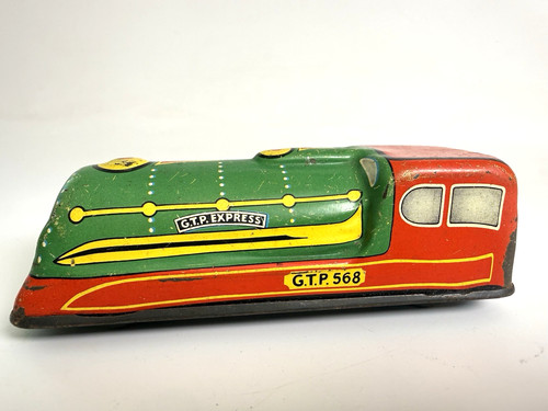 Vintage tinplate litho glam - tinplate,