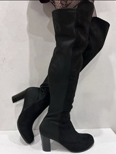 Sexy Lilley black suede block