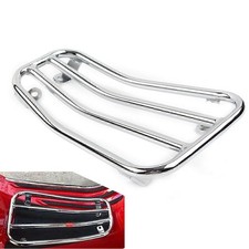 Chrome rear rack luggage rack