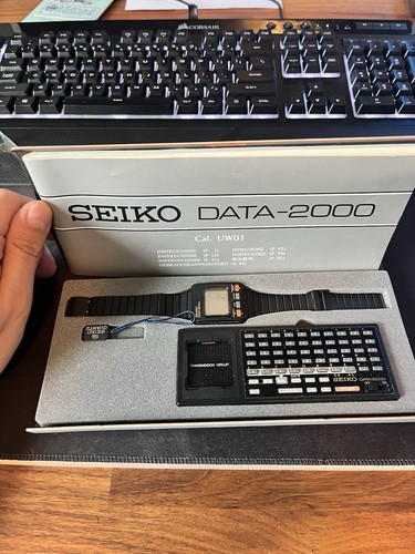 Vintage seiko data - seiko, 2000