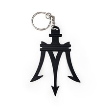 Maserati Logo Keyring Black 3D
