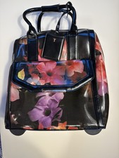 Ted Baker Cabin Bag Travel Bag Suitcase Luggage Weekend Bag Overnight Floral