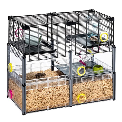 Multi level hamster cage - hamster, with