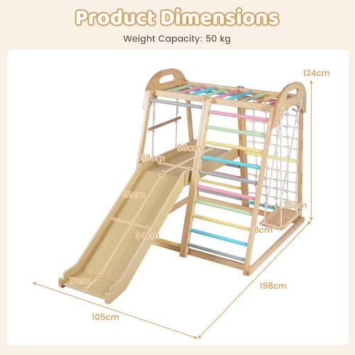 Jungle gym wooden - jungle,
