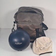 AMF Buster Blue 14 Lb Bowling Ball with Carry Case