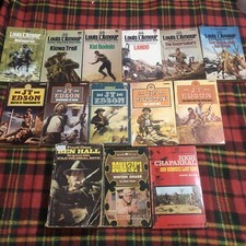 15 x Vintage Western ? J T Edson/Louis L’Amour/Dean Owen/Walk Coburn/Ben Hall
