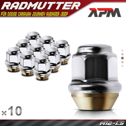 10x wheel nut - for, dodge