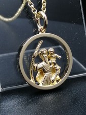 9ct Gold Cut Out Round Ring St