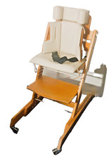 PAEDIATRIC WOODEN SUPPORT BREEZI JONCARE HIGH CHAIR