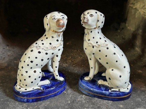 Rare pair staffordshire - of,
