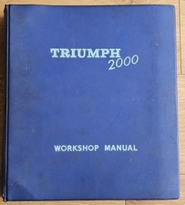 Triumph 2000 & 2.5 PI Workshop