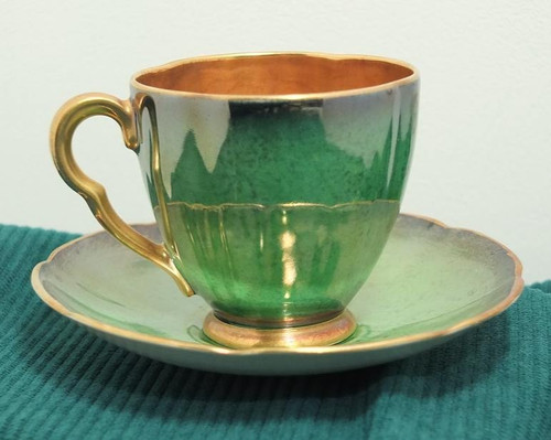 Carlton ware dark green - green,