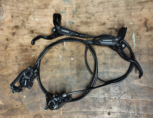 Shimano m445 hydraulic mtb - hydraulic,