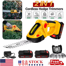 Cordless Electric Hedge