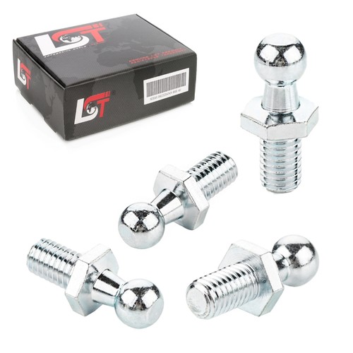 Ball head screw threaded - 4x,