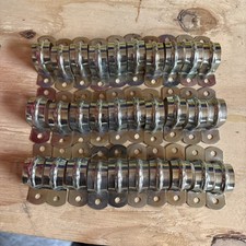 1/2 Inch Galvanised Pipe Clips X30