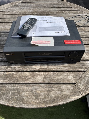 Orion vhs player video - -,