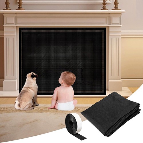 Pvc mesh fireplace cover - pvc,