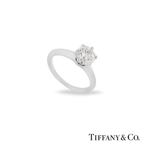 Tiffany platinum round - &, co.