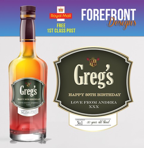 Personalised scotch whiskey - scotch,