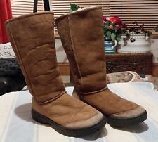 UGG BOOTS Tall Braid Sheepskin