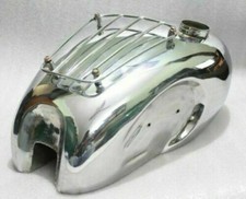Fit Triumph 5T Speed Twin Post War Pre Unit Petrol Tank with Parcel Grid/Cap