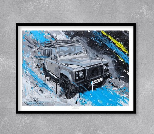 Land rover defender print - print,