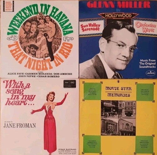 Classic hollywood lps - 4,