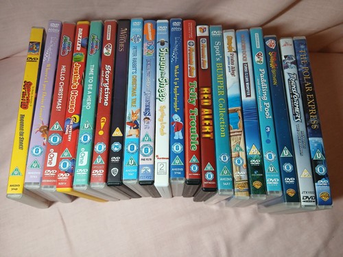 Job lot dvds childrens kids - childrens,