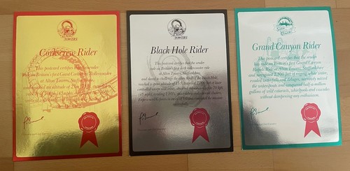 Rare alton towers rider - towers,