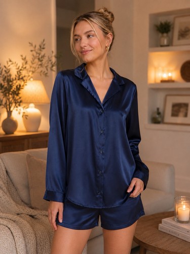 Victoria secret blue satin - secret,