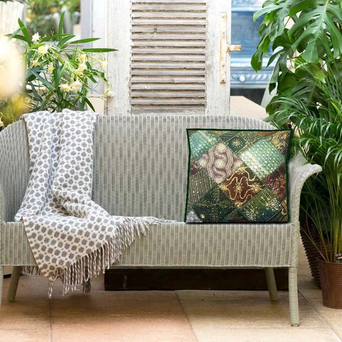 Patchwork pillow india - patchwork,