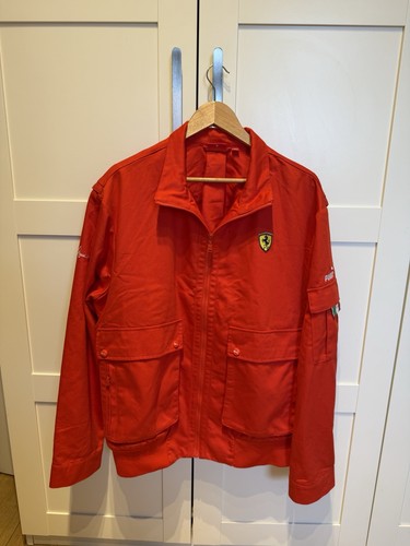 Scuderia ferrari jacket red - scuderia,