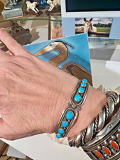 Stone turquoise sterling - 10,