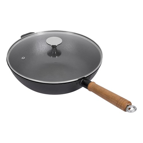 Cast iron wok chinese stir - chinese,