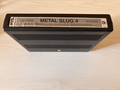 Neo geo mvs metal - slug, 100%