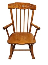Vintage Child's Wooden Rocker