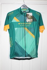 BNWT WOMENS ENDURA EVANS CYCLES FULL ZIP CYCLING JERSEY GREEN XL