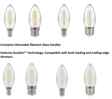 Crompton Dimmable LED Clear