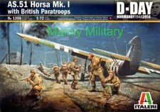 Italeri 1/72 AS.51 Horsa Mk.I with British Paratroops, D-Day