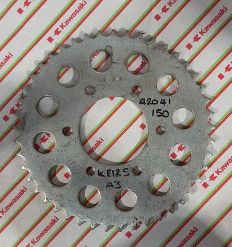Kawasaki rear sprocket ke125 - rear,