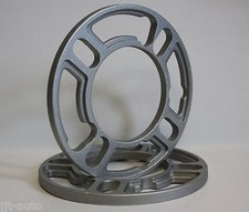 2 X 7MM ALLOY WHEELS SPACERS