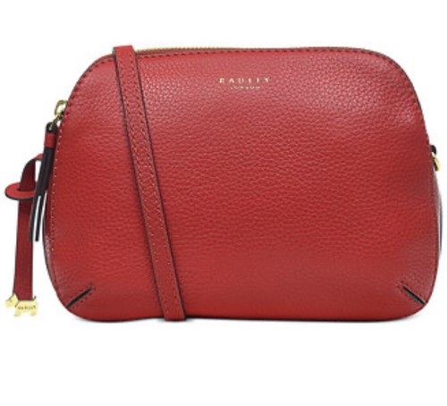 Radley handbag red leather - radley,