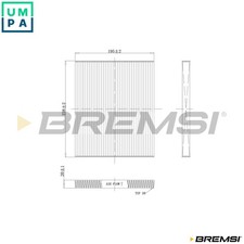 FILTER CABIN AIR FC0451 FOR HYUNDAI KIA SPORTAGE/IV/III NIRO D4FD 1.7L 4cyl 2.7L