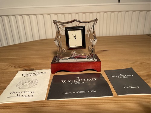 Waterford crystal clock from - clock,