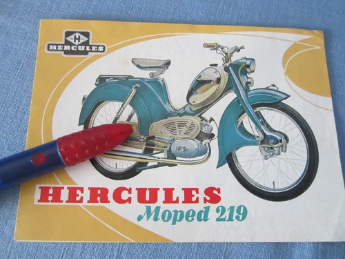 Hercules moped 219 brochure - hercules,